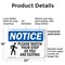 Signmission Safety Culture Sign, 24 in Width, Plastic, Rectangle OS-2PACK-NS-P-1824-L-17656 - alternate 3